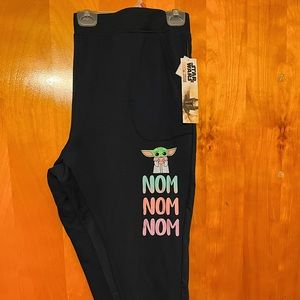 Disney Star Wars Nom Nom Nom Navy blue sweatpants size 2X